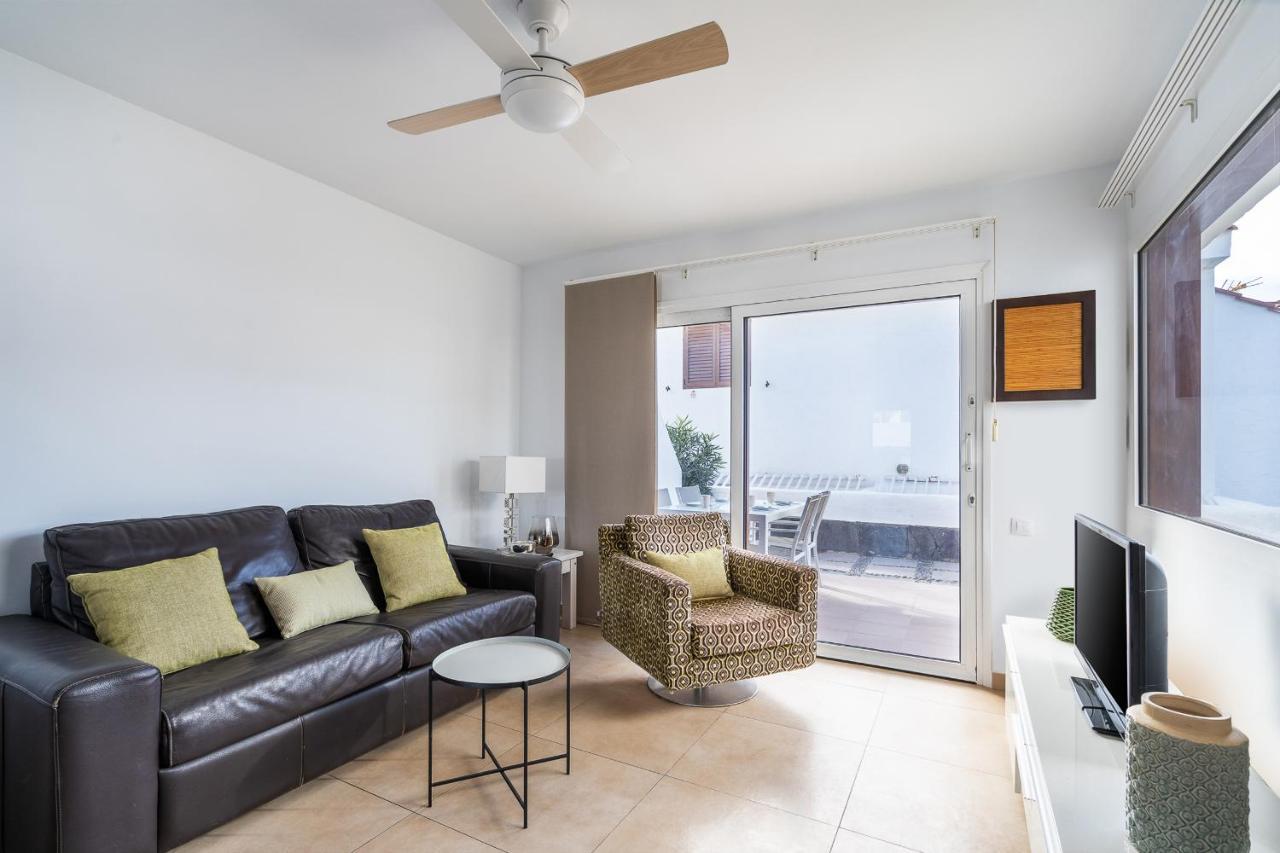 Bonito Bungalow Con Piscina Junto A La Playa San Bartolomé Eksteriør bilde